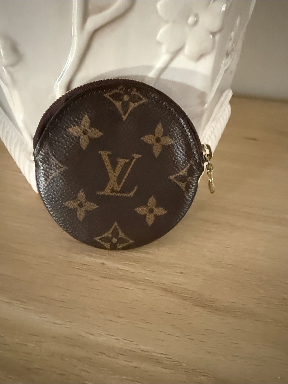 Louis Vuitton Monogram Round Coin Purse